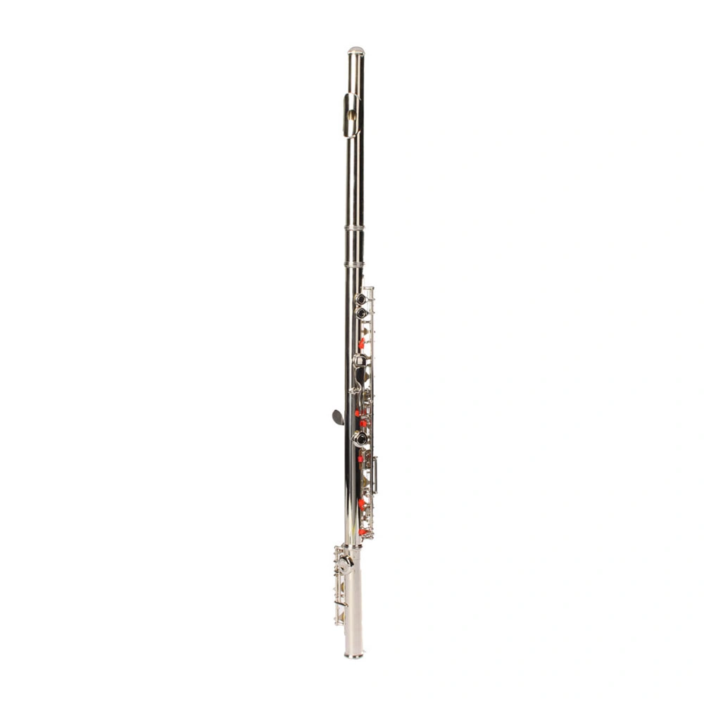 Nickel Plated C Closed Hole Concert Band Flute with E Key view 11