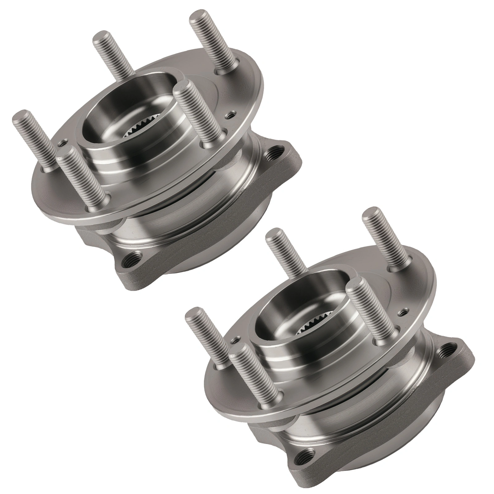 Front Wheel Hub & Bearing Set (Pair) for Kia Optima 2016-2019, 513374, 5-Bolt view 6