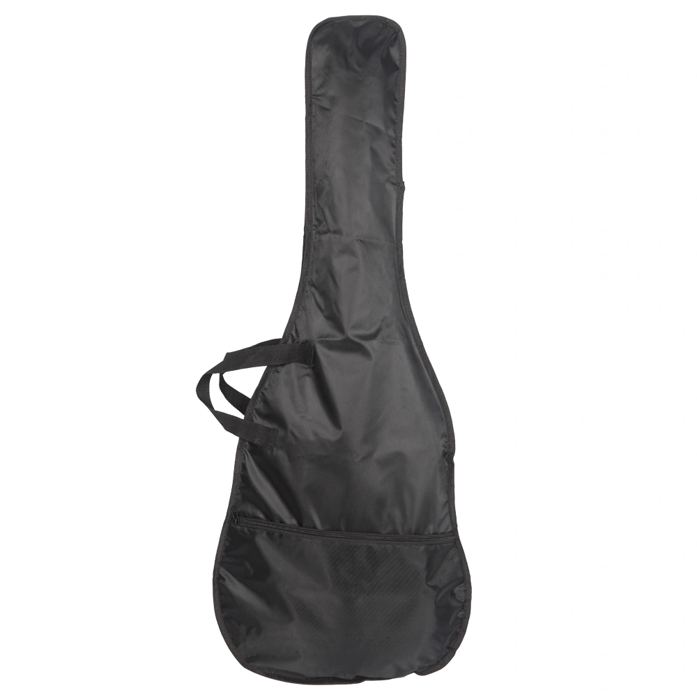 Lightning Style Electric Guitar with Power Cord/Strap/Bag/Plectrums Black & White view 5