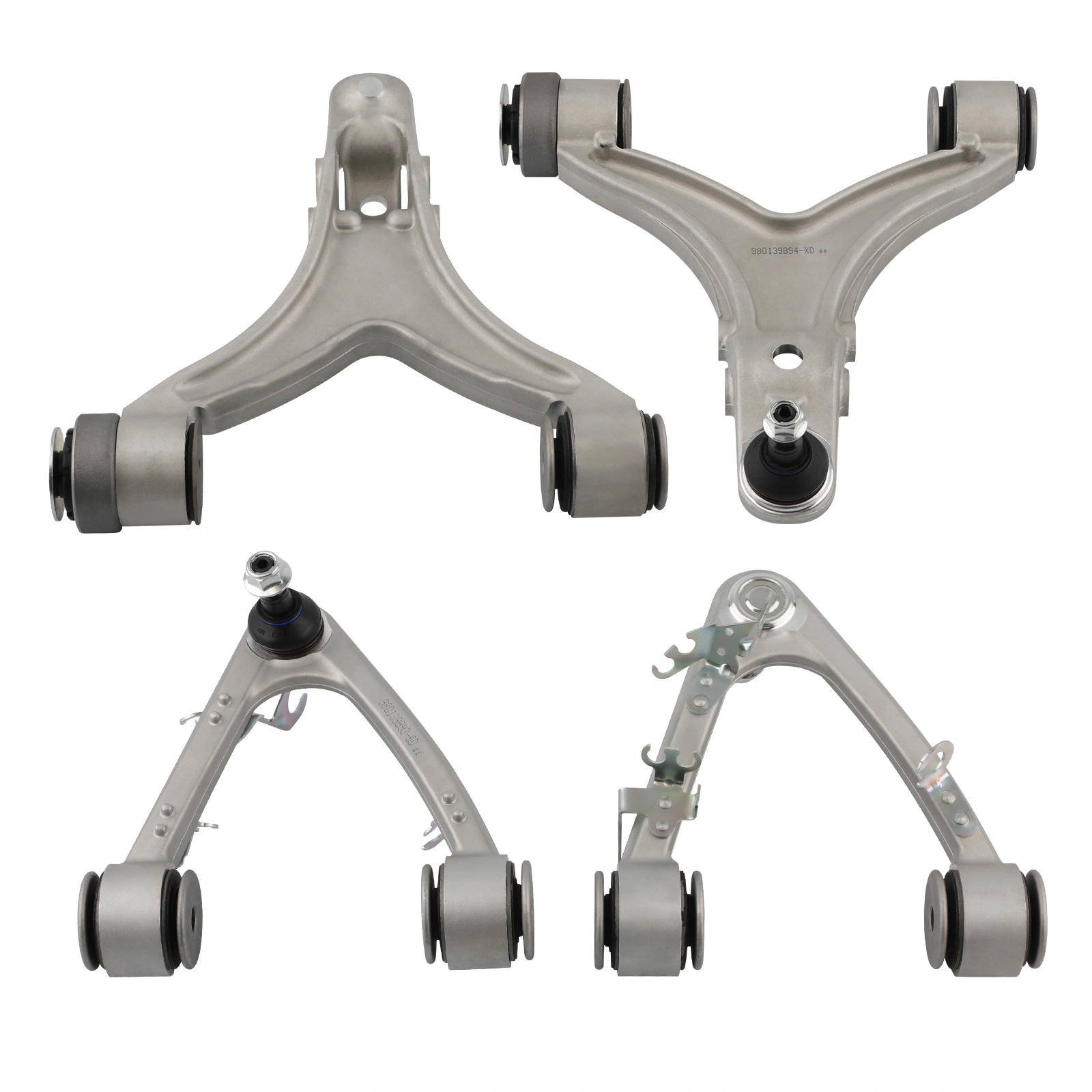 Front Upper Lower Control Arms for Maserati Quattroporte GranTurismo M139 2008-2018 980139891 980139892 980139893 980139894