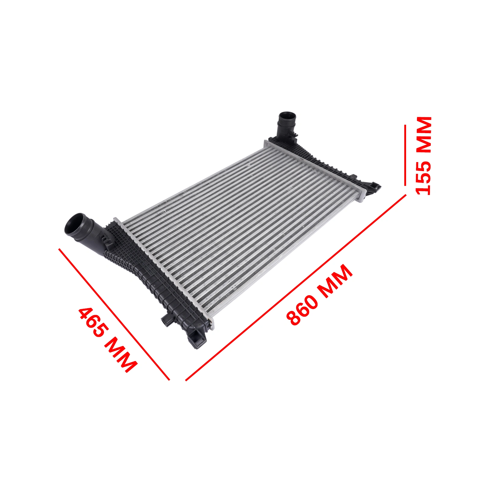 Turbo Intercooler Charge Air Cooler Replacement for Volkswagen Golf GTI Audi A3 5Q0145803K view 10