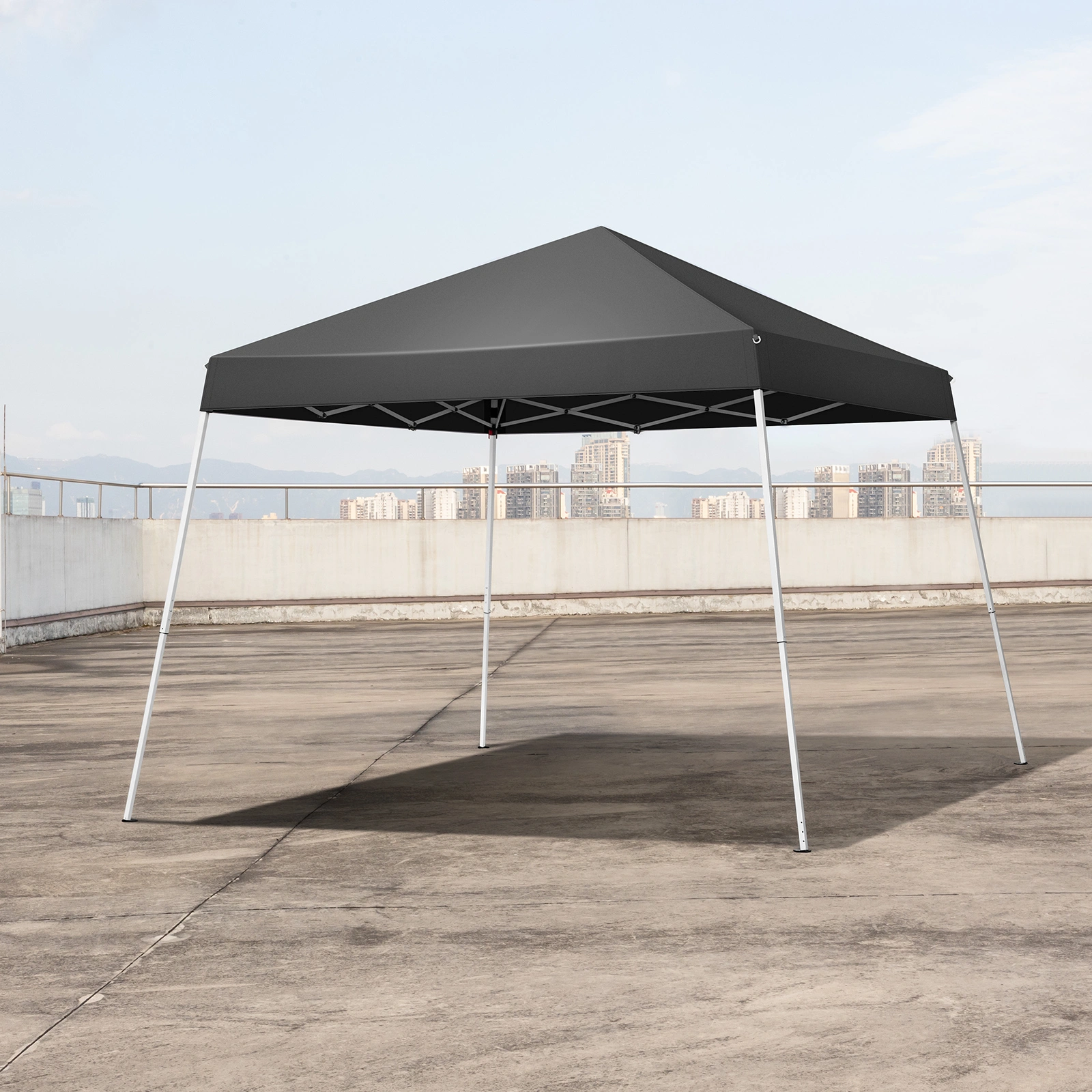 8x8ft Outdoor Canopy Pop-Up Tent, Portable Gazebo Shelter with Waterproof Roof for Backyard Patio Events Party view 20