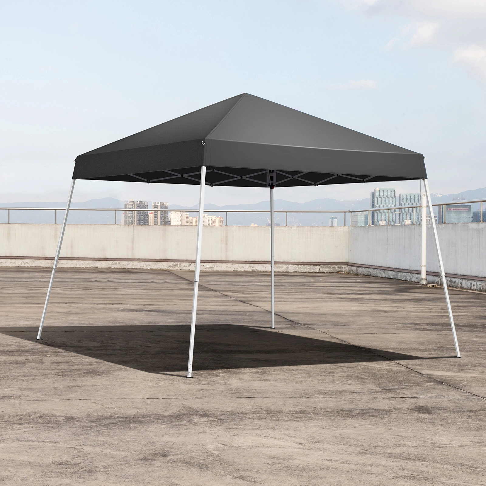 8x8ft Outdoor Canopy Pop-Up Tent, Portable Gazebo Shelter with Waterproof Roof for Backyard Patio Events Party view 21