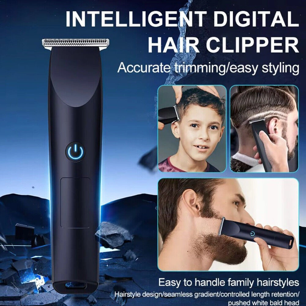 Men Pro Electric Hair Clippers & Beard Trimmer, Barber Shaving Machine Black view 7