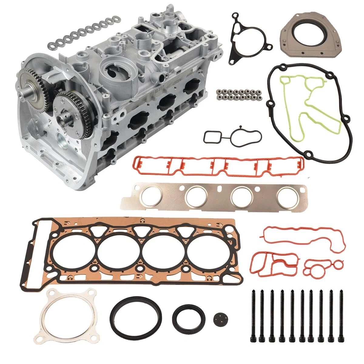 Cylinder Head Gasket Bolts Kit Replacement for VW Passat Jetta GTI Tiguan 2.0T CCTA CCZA