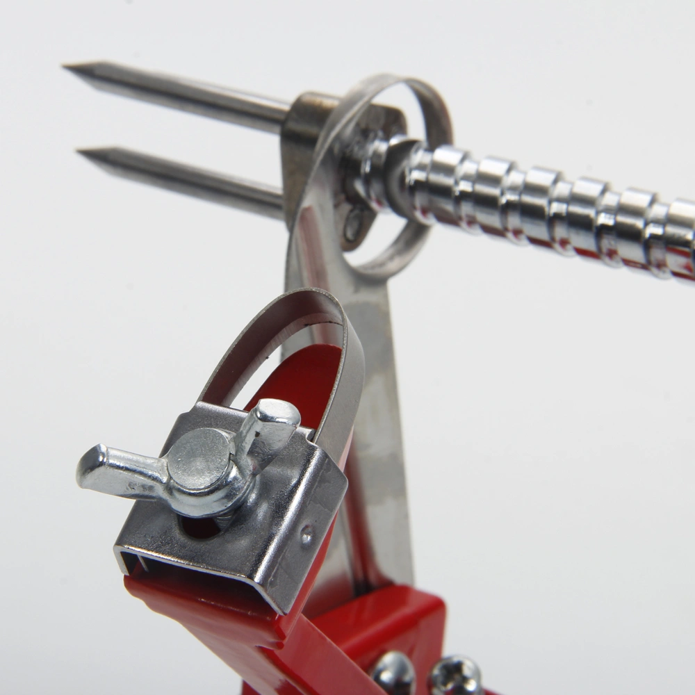 3-in-1 Stainless Steel Apple Peeler Corer Slicer Hand Crank Fruit Tool Red view 6