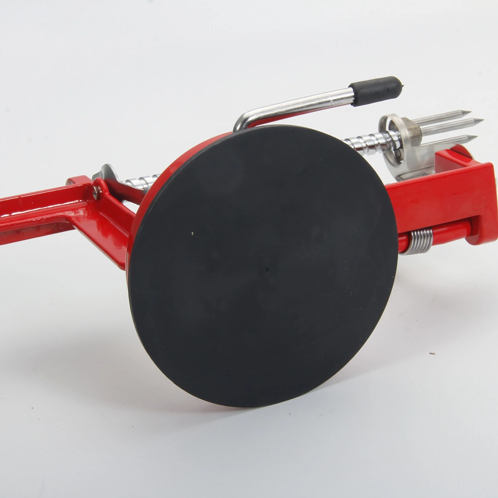 3-in-1 Stainless Steel Apple Peeler Corer Slicer Hand Crank Fruit Tool Red view 9