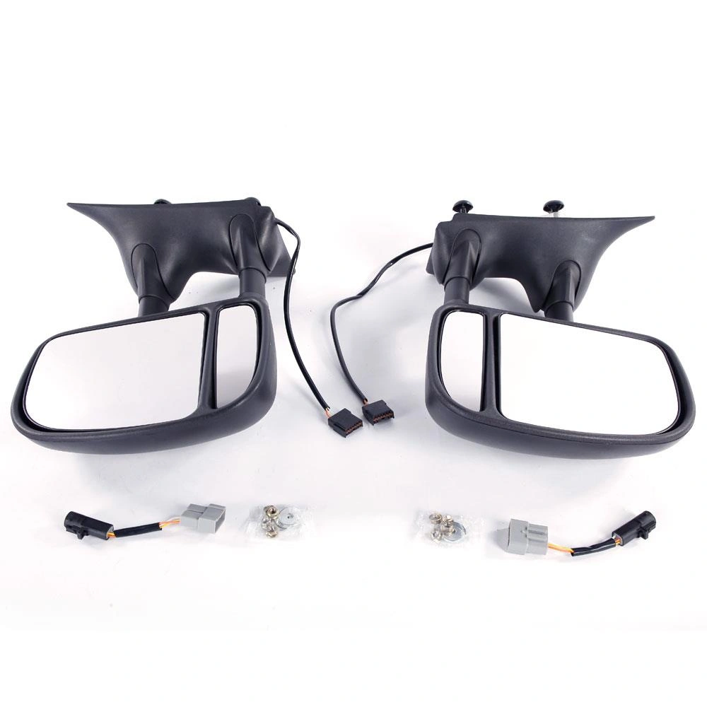 Left Right Power Towing Folding Side View Mirrors for 1999-2007 Ford F250 F350 Super Duty