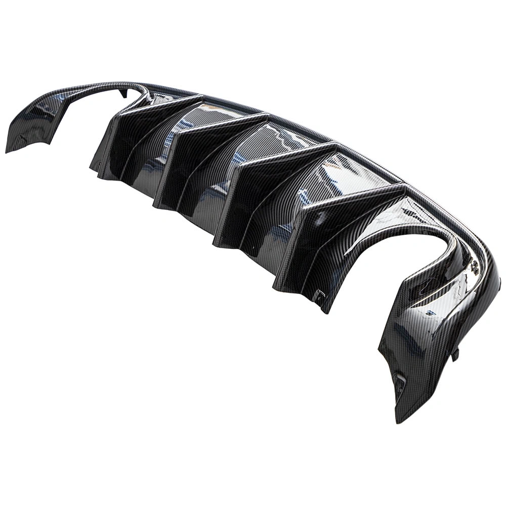 Rear Bumper Diffuser Lip Carbon Fiber for Dodge Charger SRT R/T Scat Pack 2015-2020