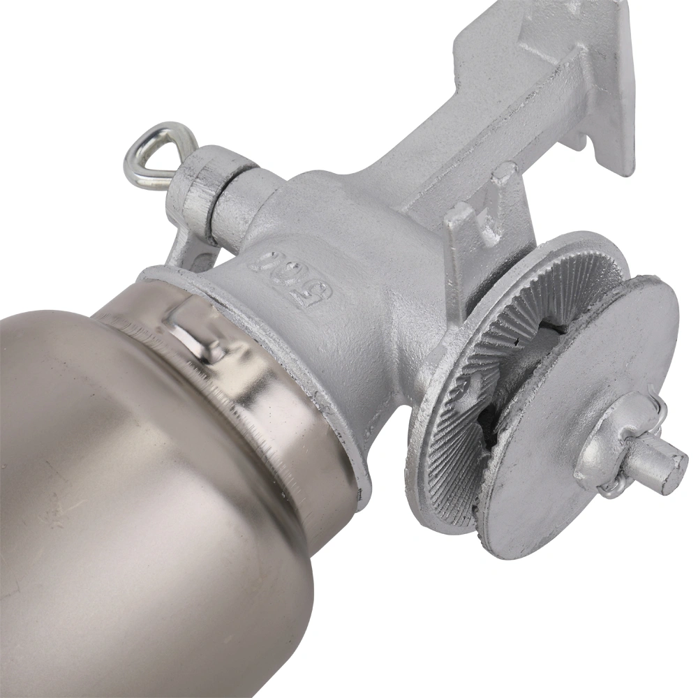 500# Home Use Hand Cranking Operation Grain Grinder Silver view 25