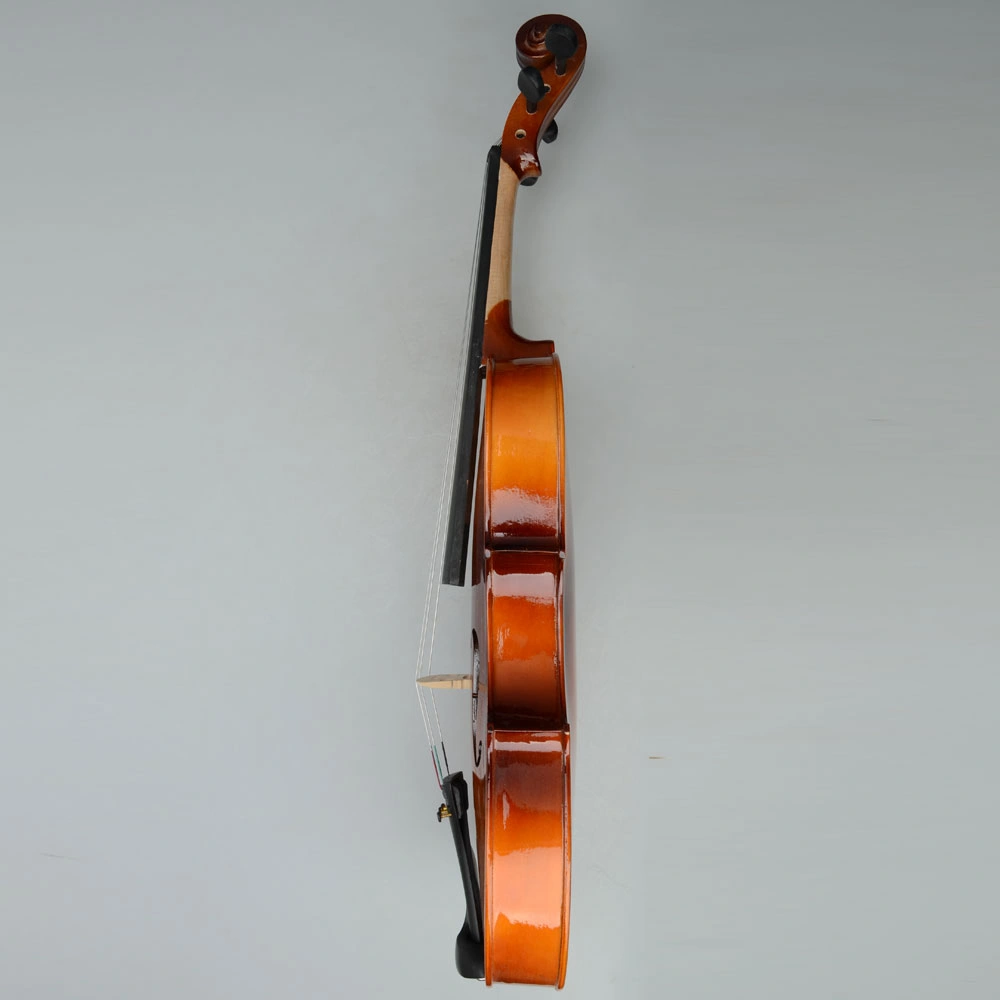 16" Acoustic Viola Hard Case, Brown Rugged Bow Rosin Storage Guitar Case view 12