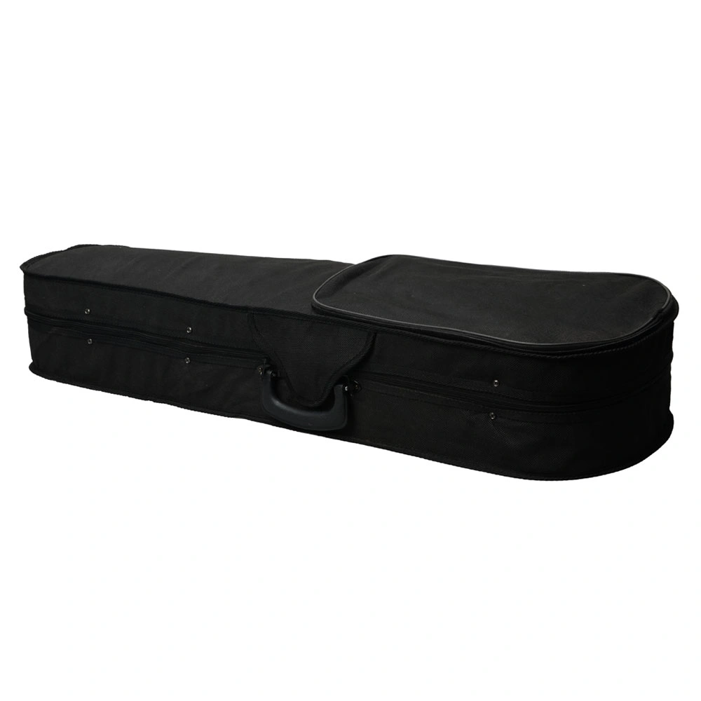16" Acoustic Viola Hard Case, Brown Rugged Bow Rosin Storage Guitar Case view 5