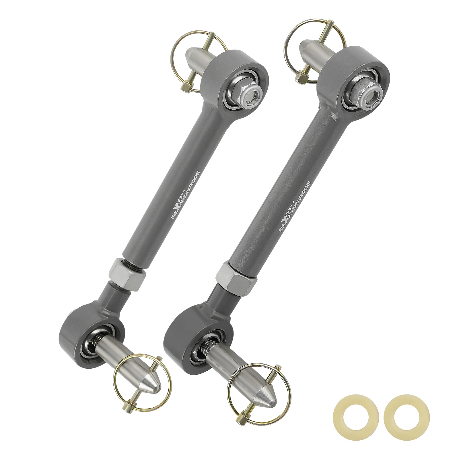 Front Extended Sway Bar End Links for Jeep Wrangler JK 2007-2018 | 2.5"-6" Lift