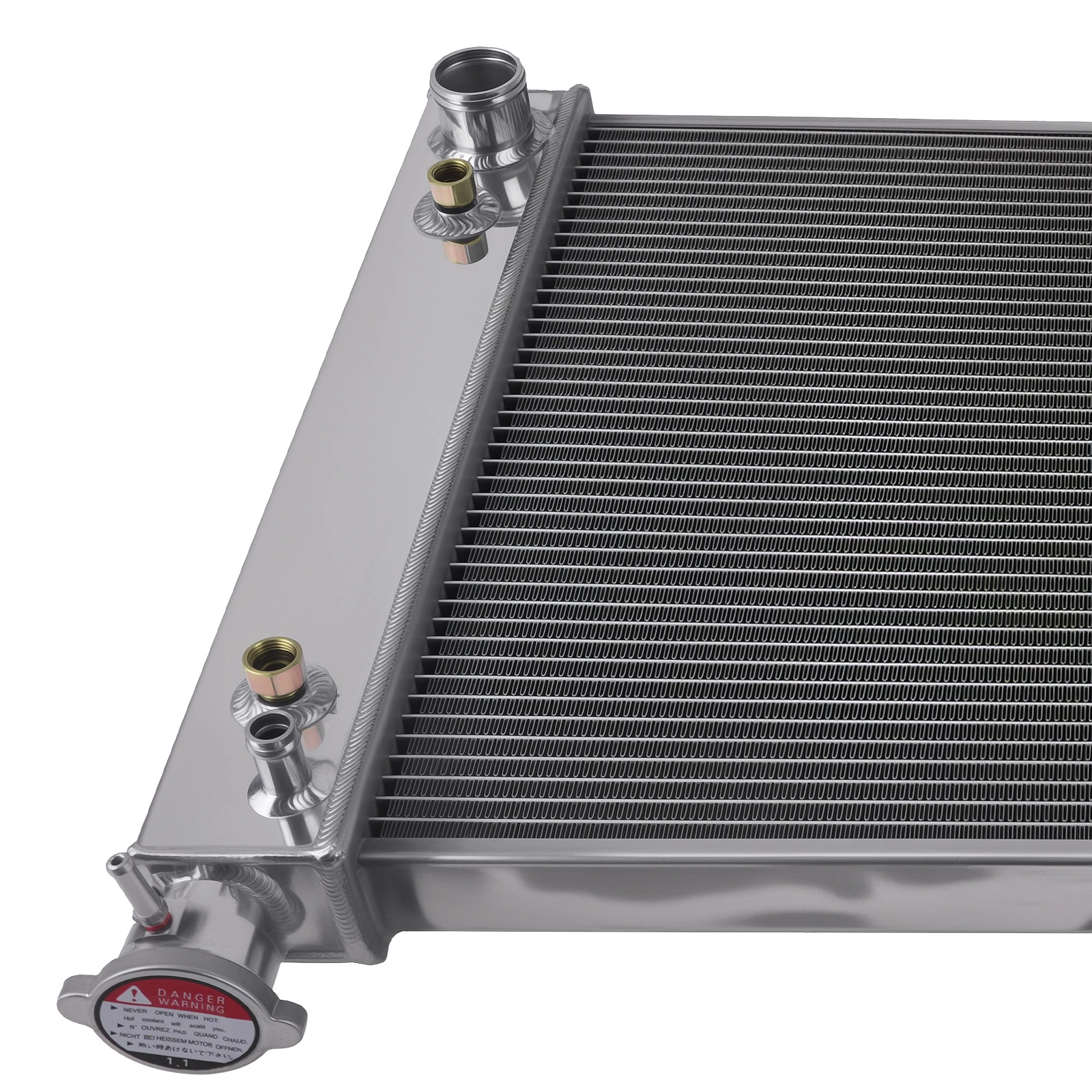 2 Row Radiator fit GMC K3500 C2500 1988-1999 4.3L 5.0L 5.7L Heavy Duty Aluminum Cooling Replacement 622 view 3